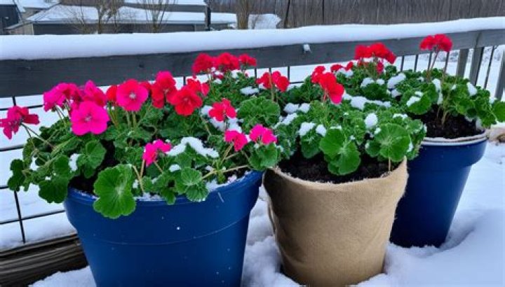 Will geraniums regrow after winter?