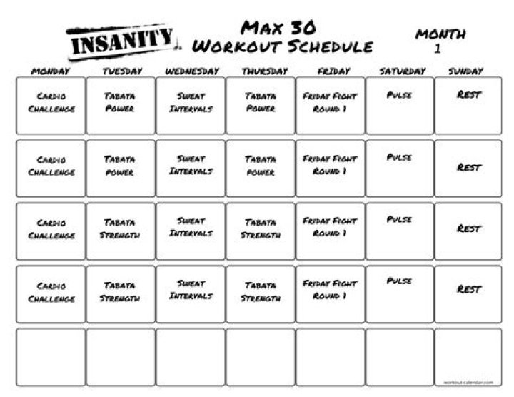 Will insanity max 30 help me lose weight?