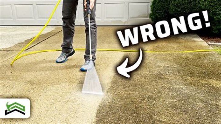 Will Power Washing remove oil from concrete?