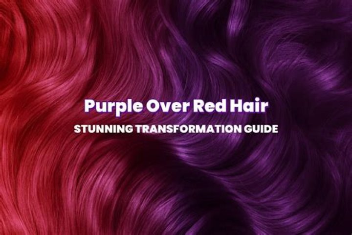 Will purple dye cover red?