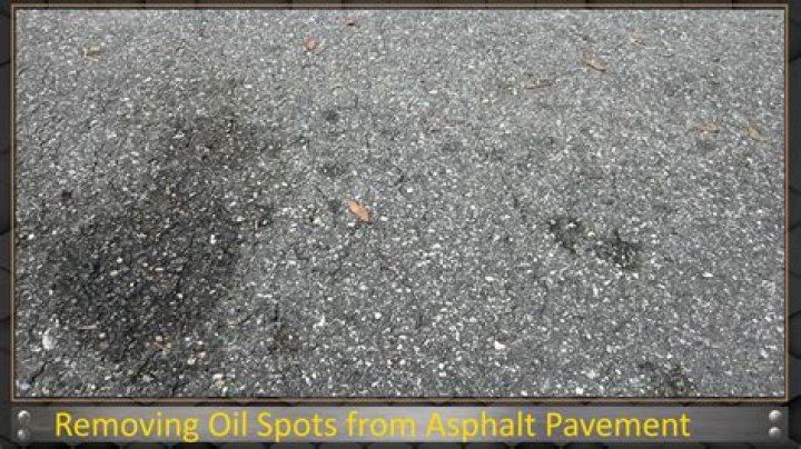 Will simple green remove oil from asphalt?